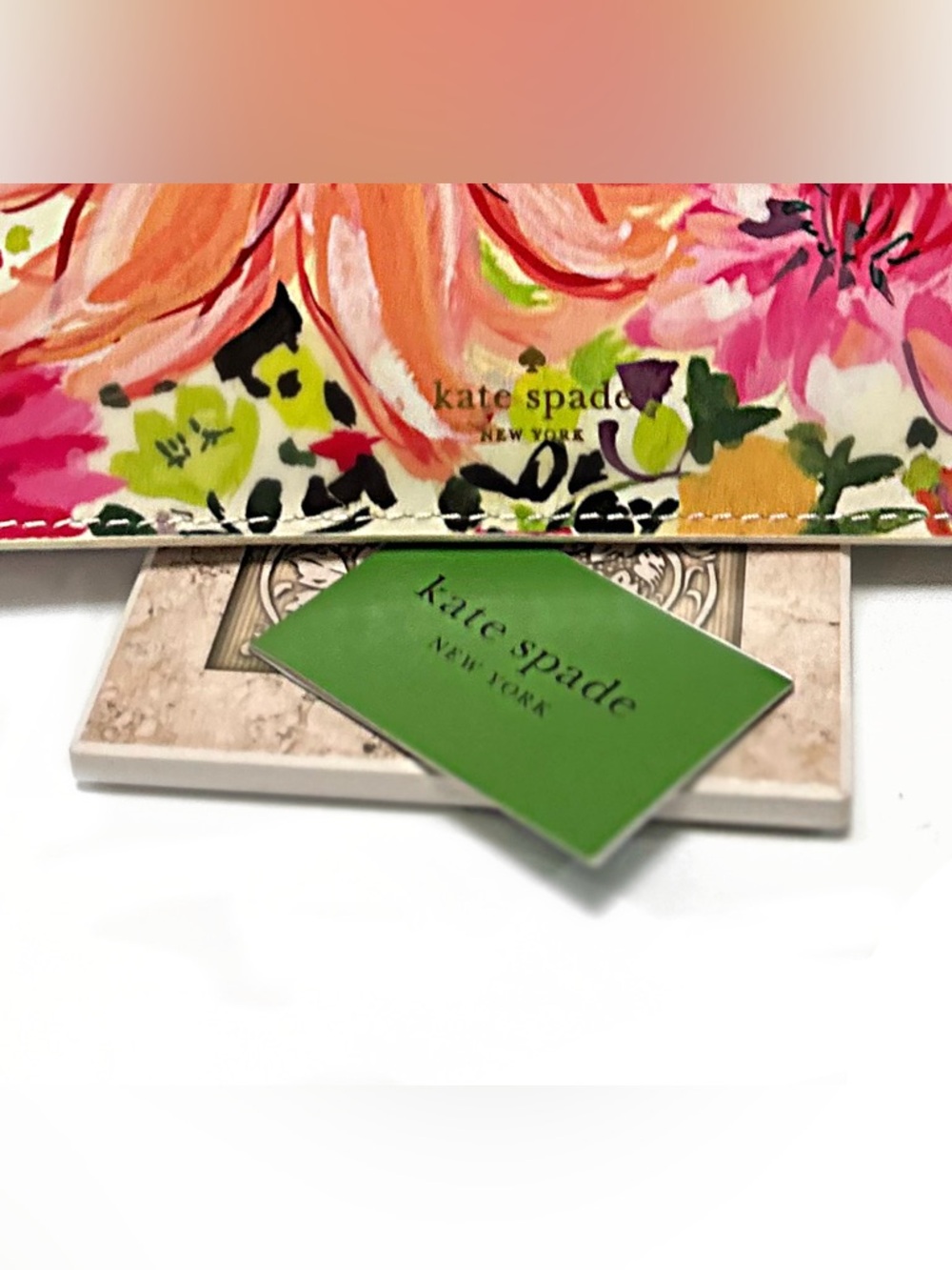 Kate Spade Colorful Floral Pouch/travel bag/Cosmetic. - Picture 2 of 11
